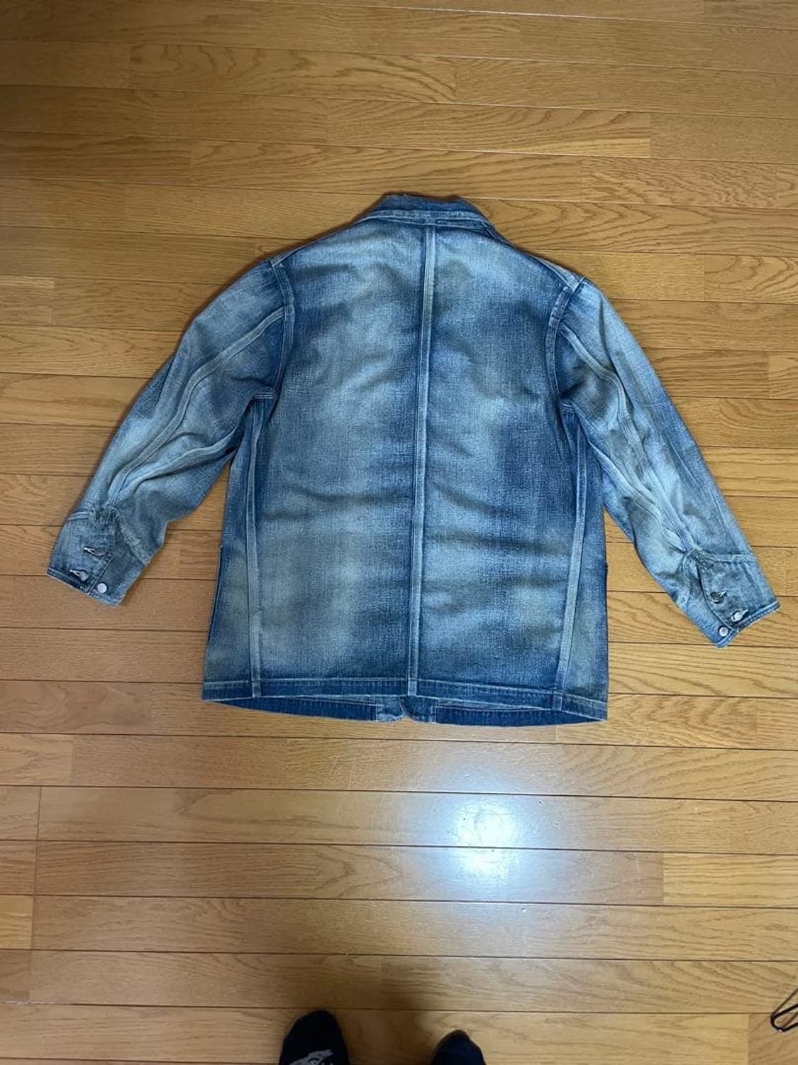 (1) 아프레쎄 A.presse 25ss 빈티지 커버올 자켓 상품이미지3