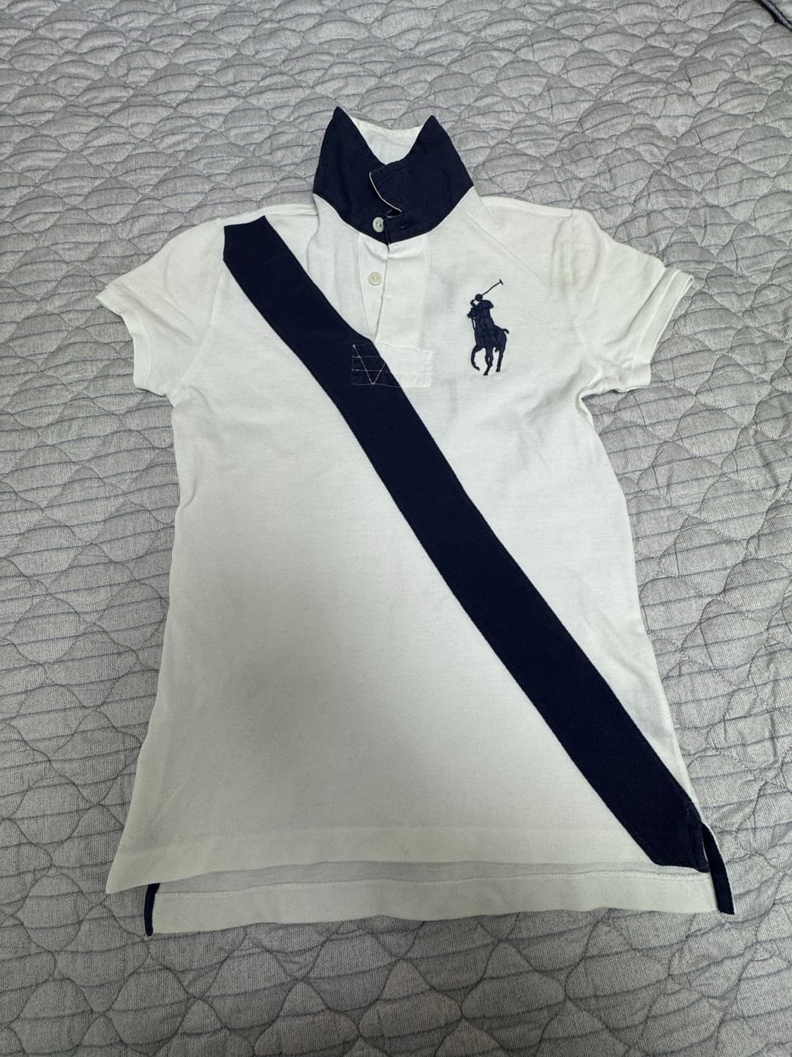 폴로 랄프로렌 사선 카라티 상품이미지1