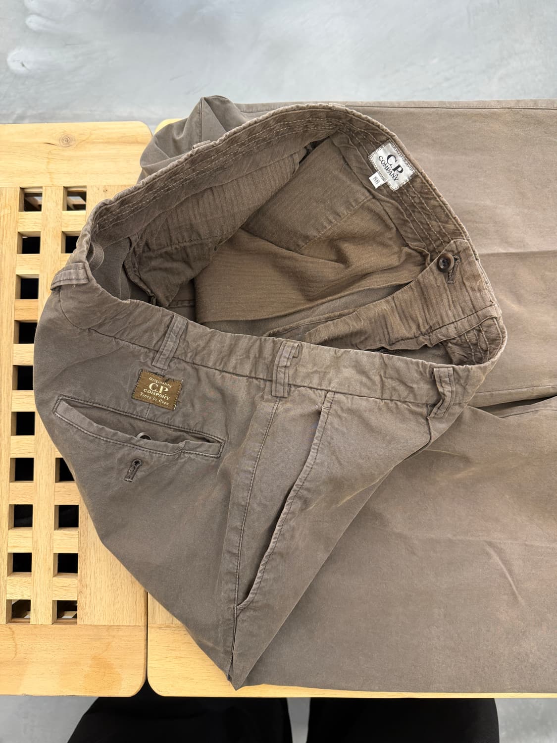 2000s C.P.COMPANY FADED WIDE 올드씨피컴퍼니 팬츠 상품이미지5