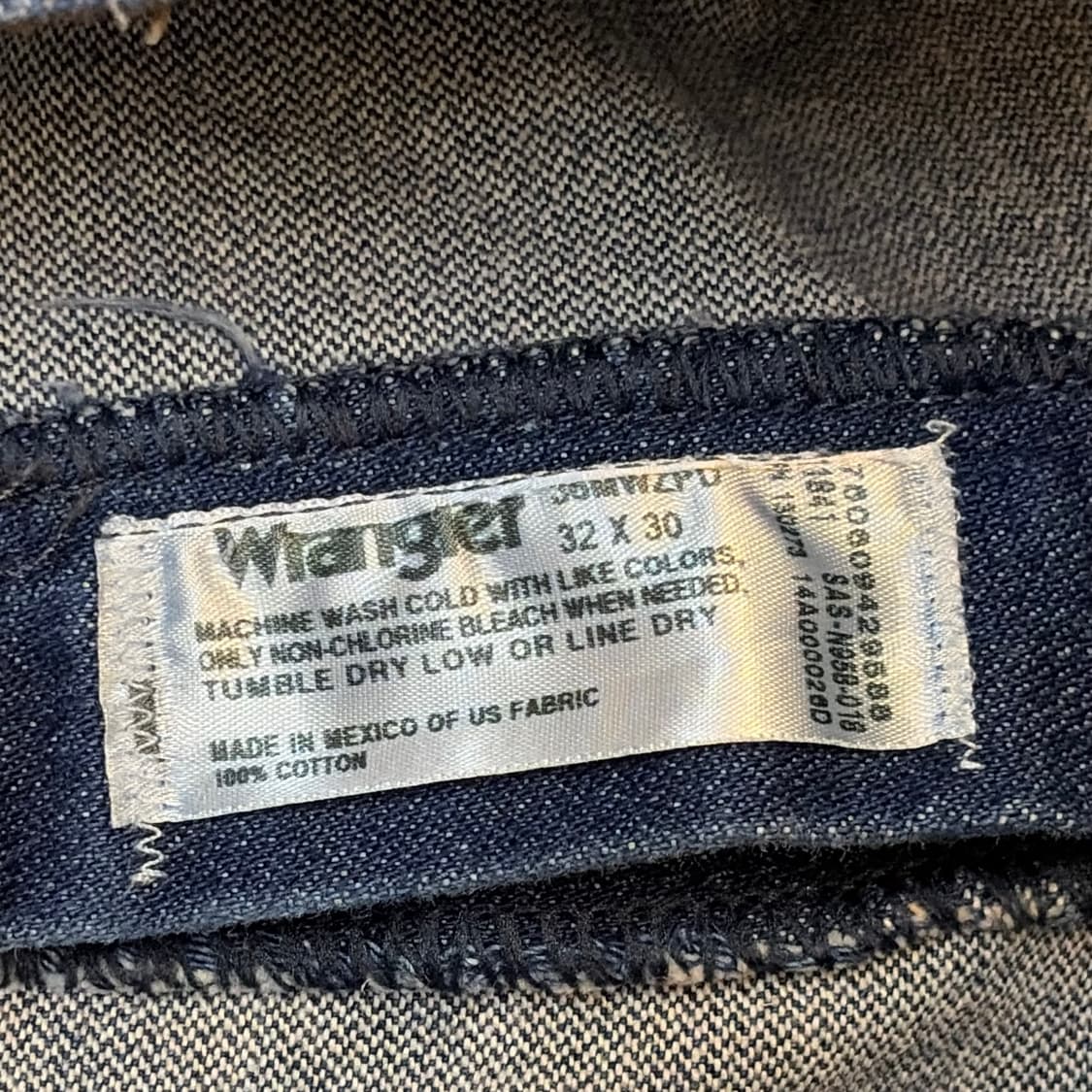 90s 미국 빈티지 랭글러 청바지 데님팬츠 상품이미지4