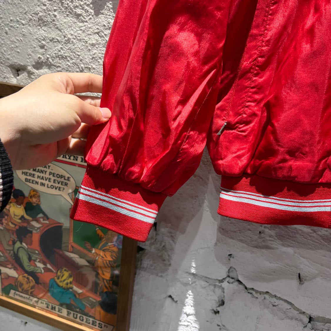 90‘s 아디다스 올드스쿨 빈티지 윈드자킷 상품이미지5