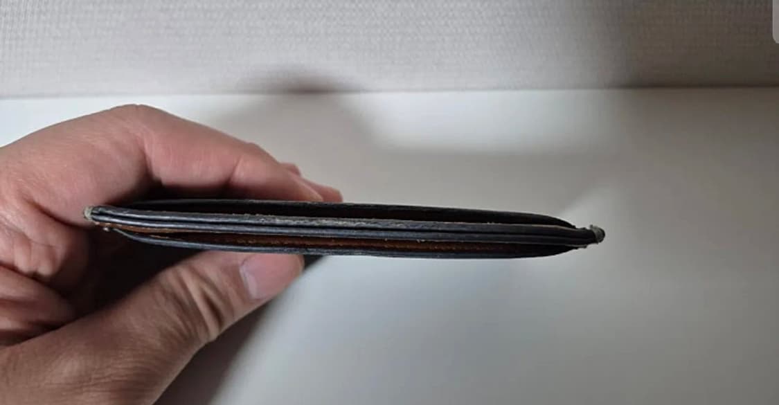 셀린느 정품 트리옹프 캔버스 카드 지갑 카드홀더 팝니다 상품이미지3