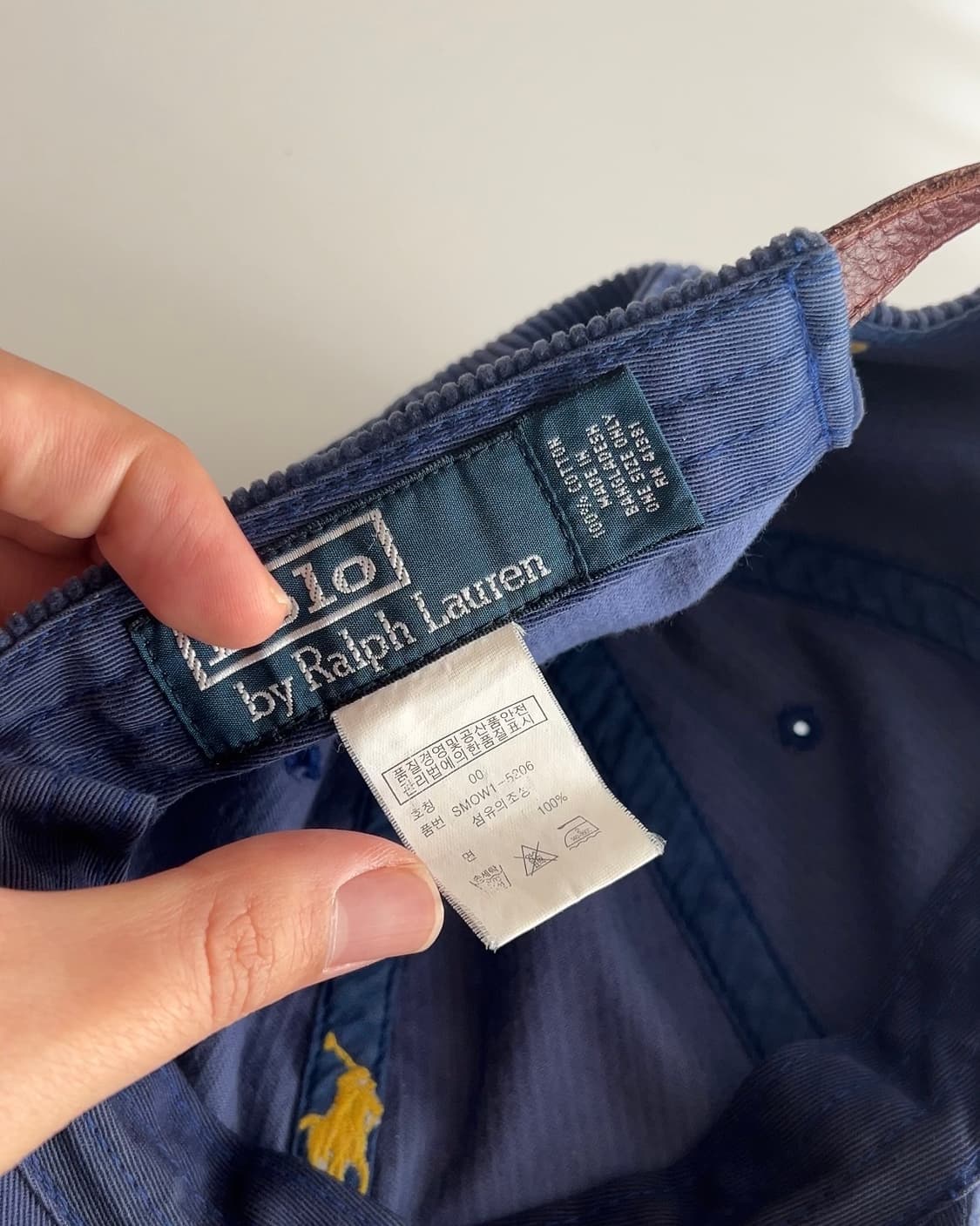 폴로 랄프로렌 코듀로이 볼캡 상품이미지5