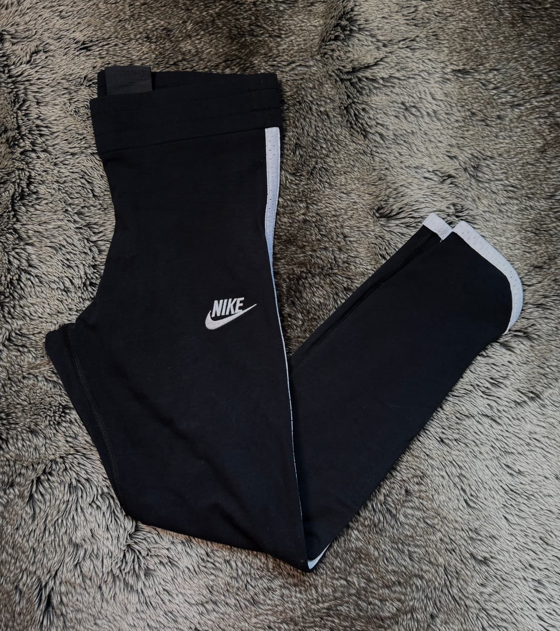 NIKE 여성 아카이브 파이프드 레깅스 블랙 상품이미지1