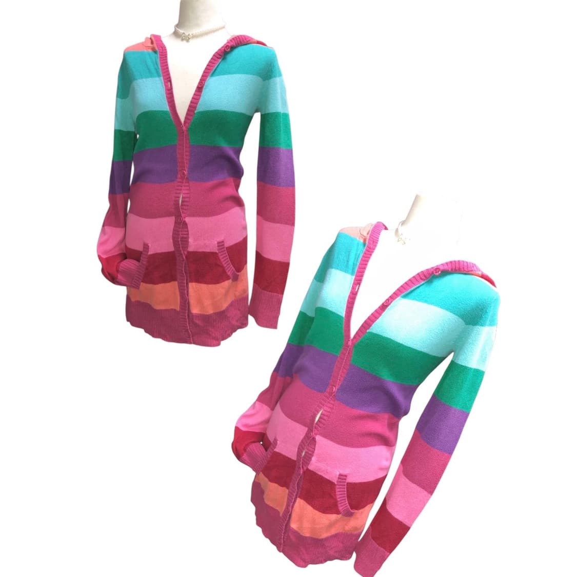 🍡미안하다 사랑한다 ..은채룩 후드 니트탑🍵 상품이미지5