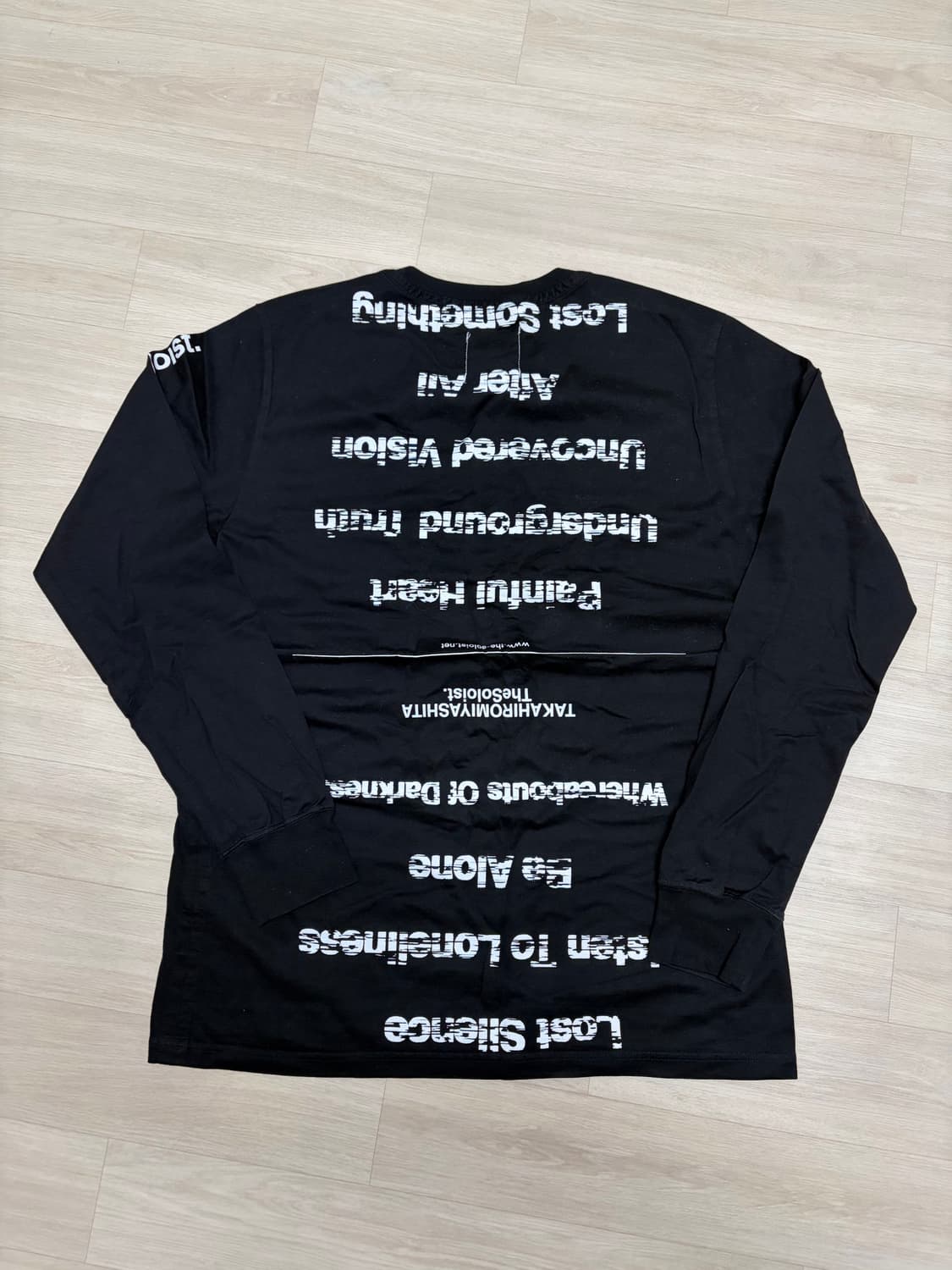 [50] 솔로이스트 에브리웨어 롱슬리브 티셔츠 상품이미지2