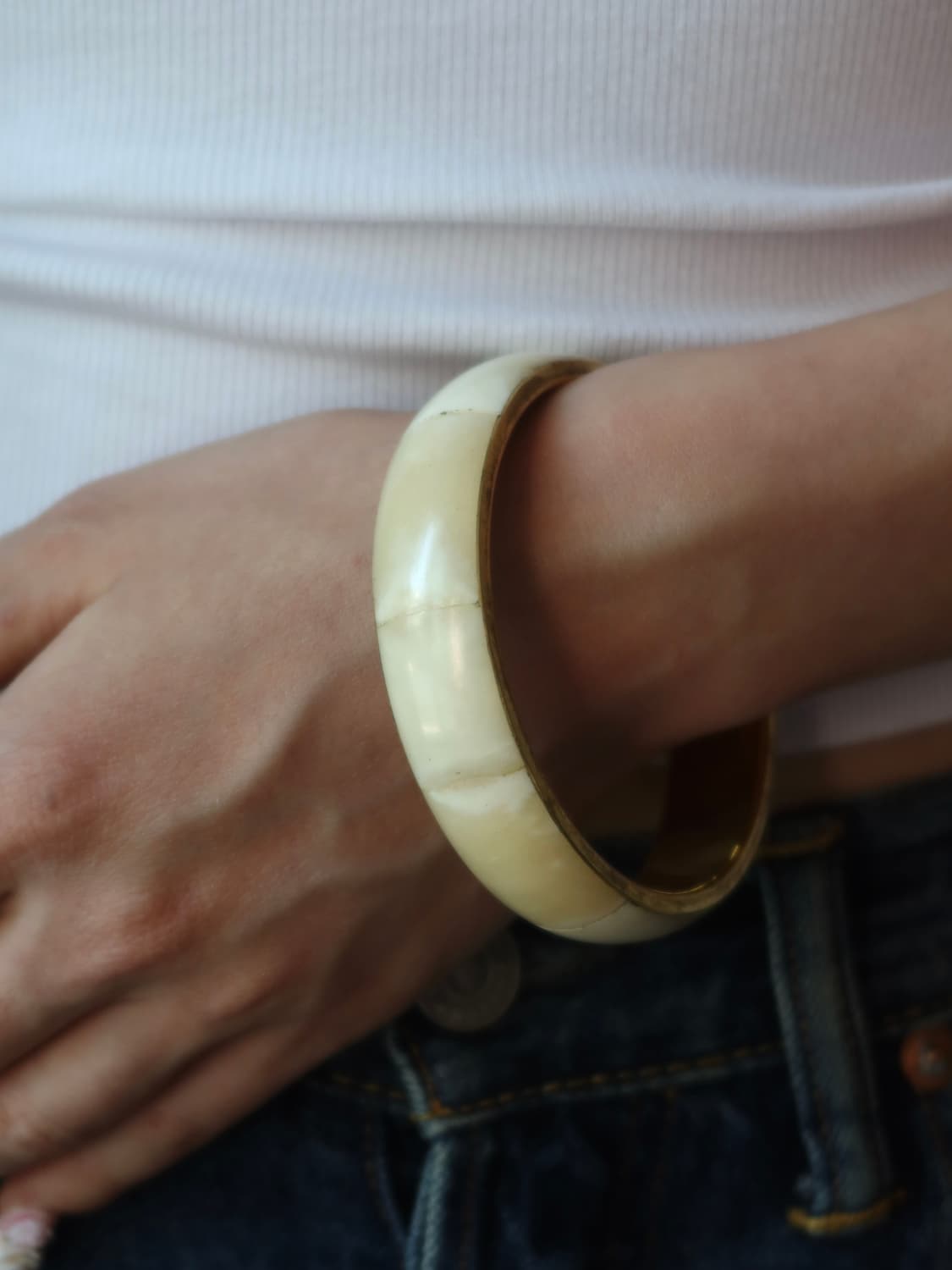 ivory tube bangle 상품이미지2