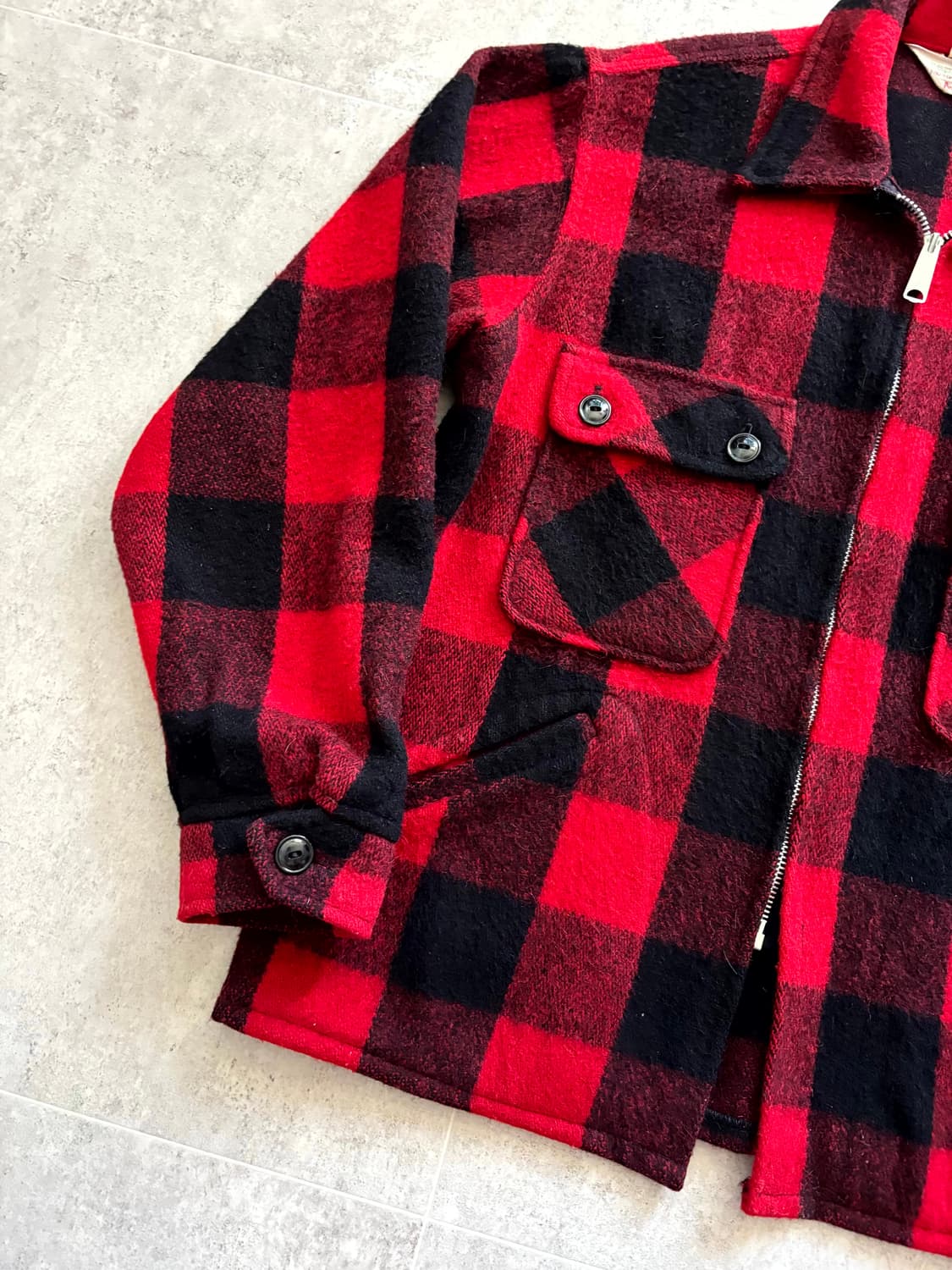 60's Penney’s Foremost 울 헌팅 자켓 100 상품이미지3