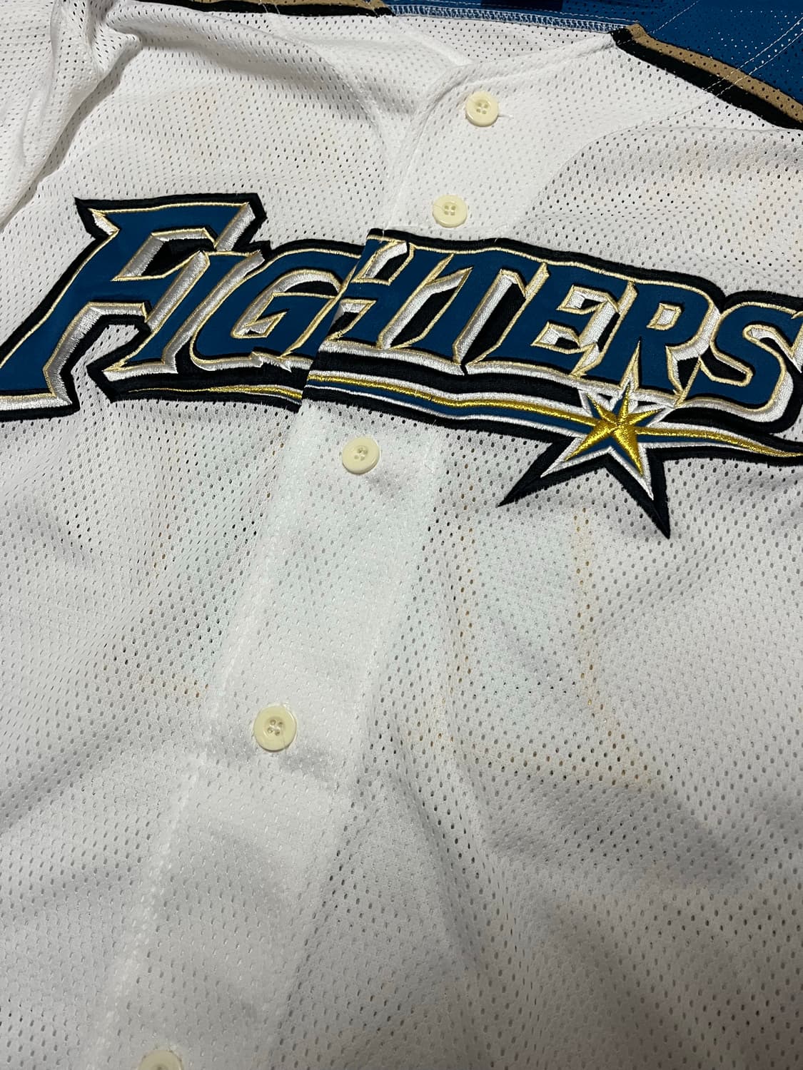 2011 미즈노 니혼햄 파이터즈 다르빗슈 홈 정품 유니폼 상품이미지3