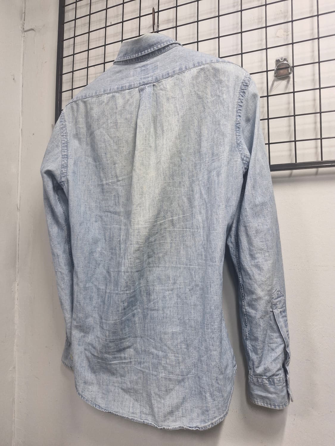 95M 폴로랄프로렌 워싱 데님 셔츠. 상품이미지8