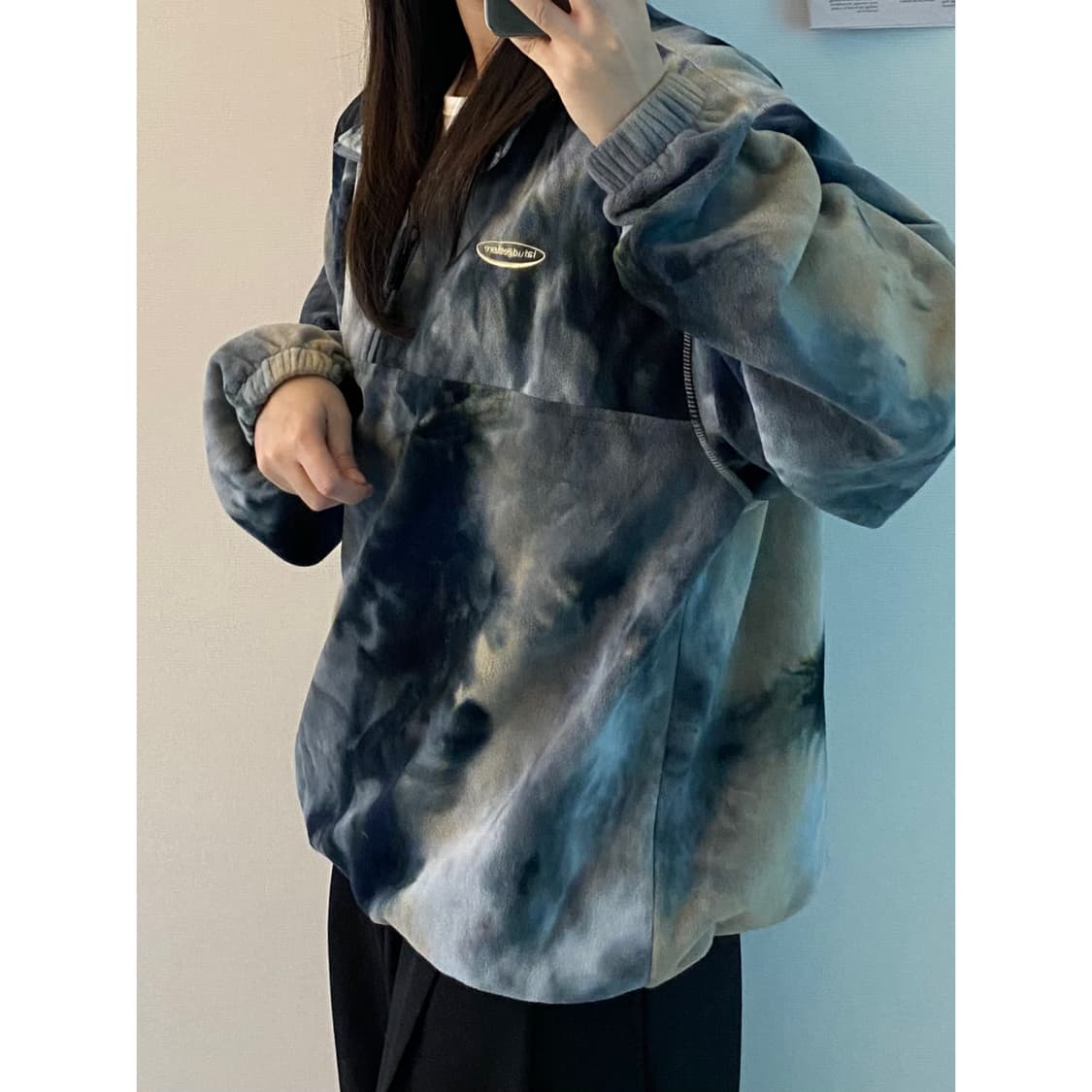 퍼지스토어 반집업 후리스 상품이미지2