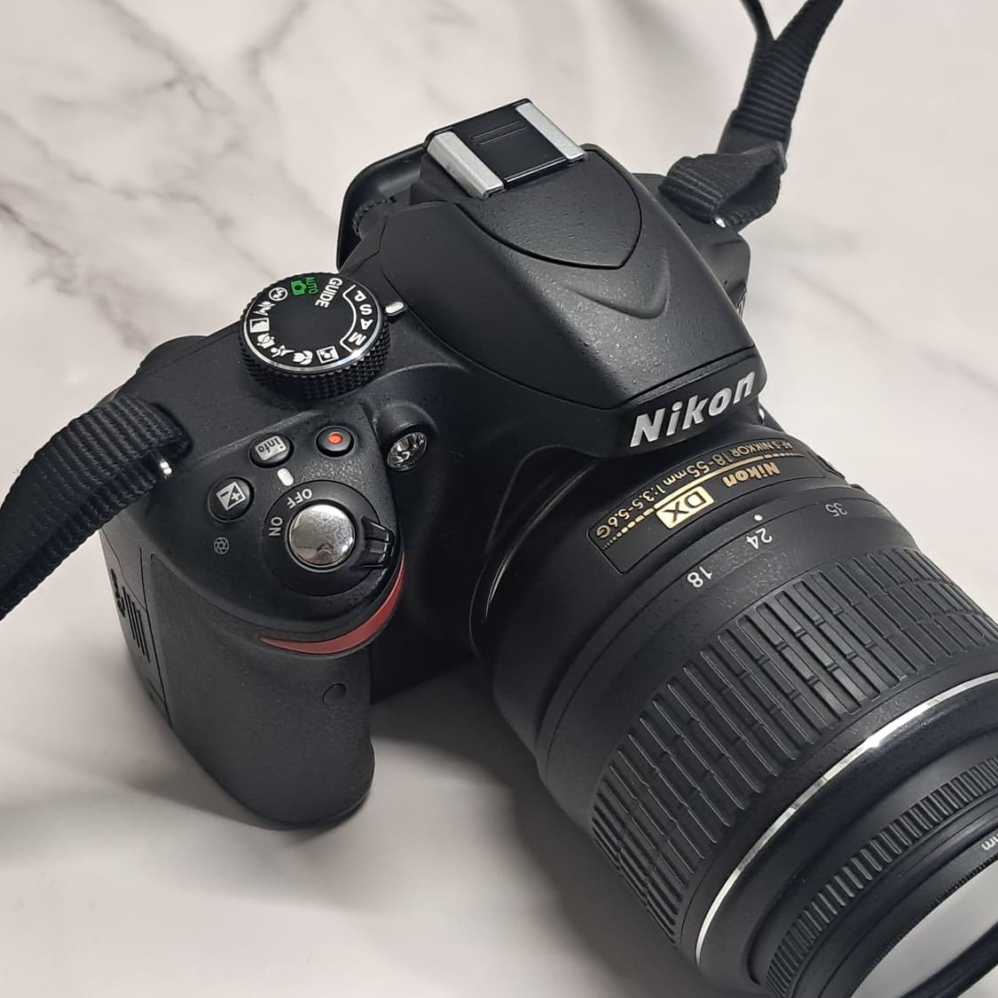 상태좋은! 니콘 D3200 /18-55 렌즈 /가방 상품이미지4