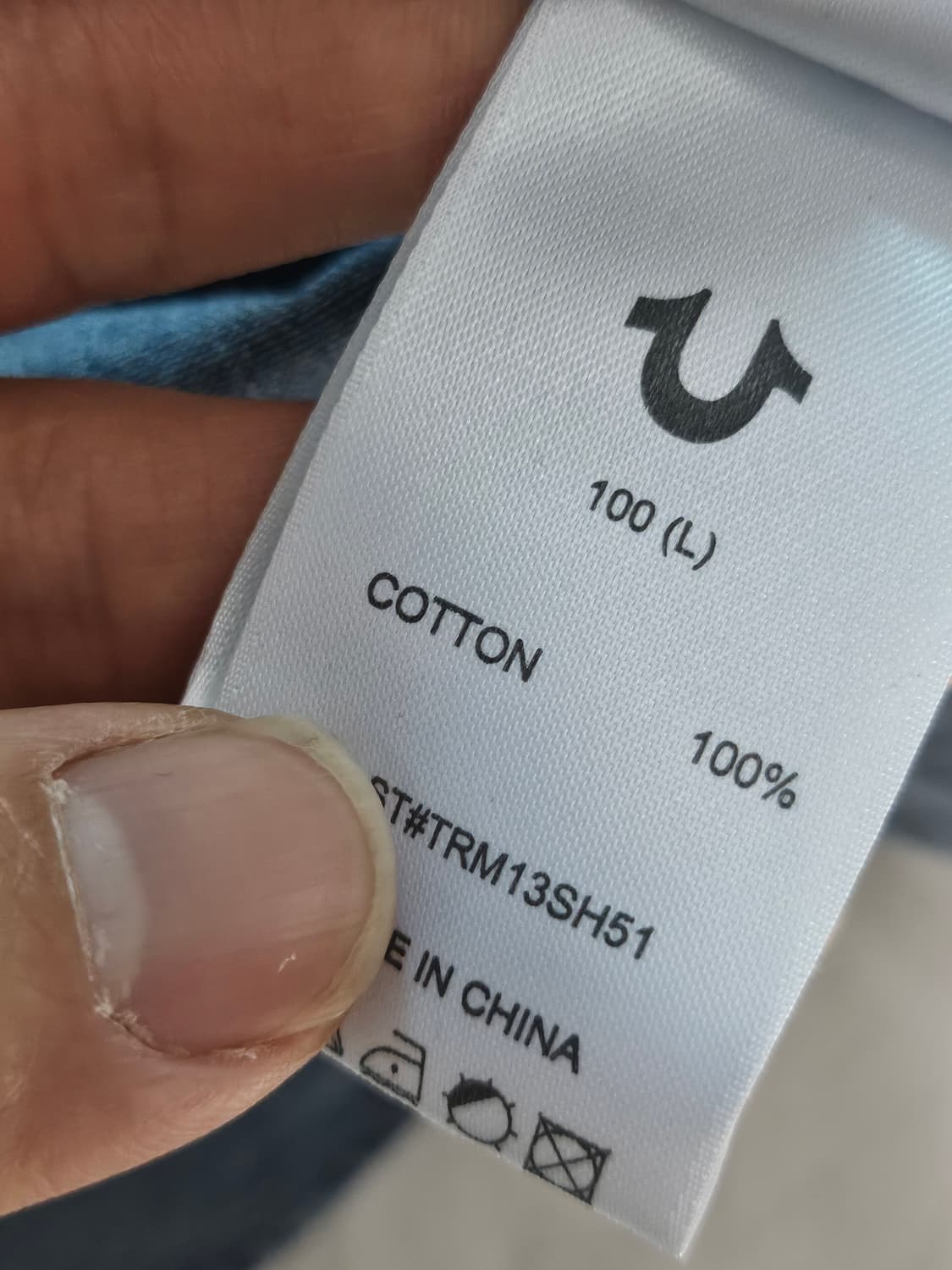 트루릴리젼 포켓 데님 워크 셔츠 L 상품이미지6