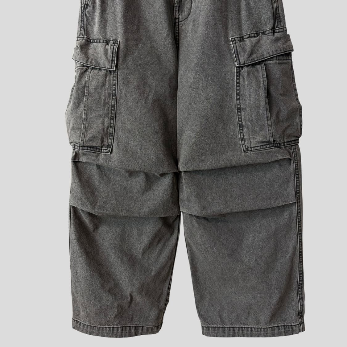(XS)GU 지유 슈퍼와이드 데님 카고팬츠 상품이미지3