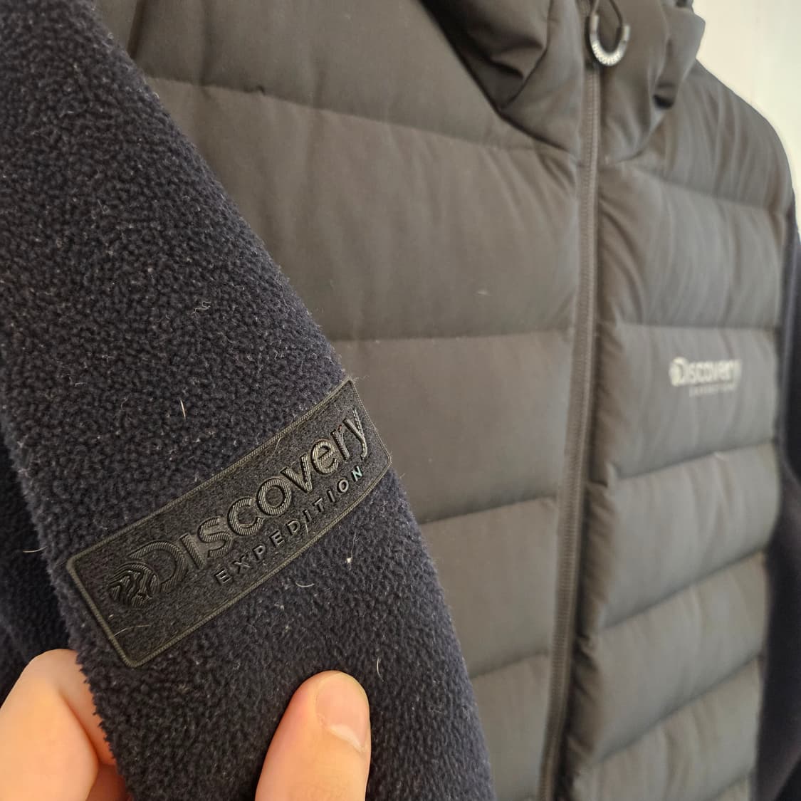 105(XL)/실측100(L) 디스커버리 구스다운 엑시너스 경량패딩 상품이미지3