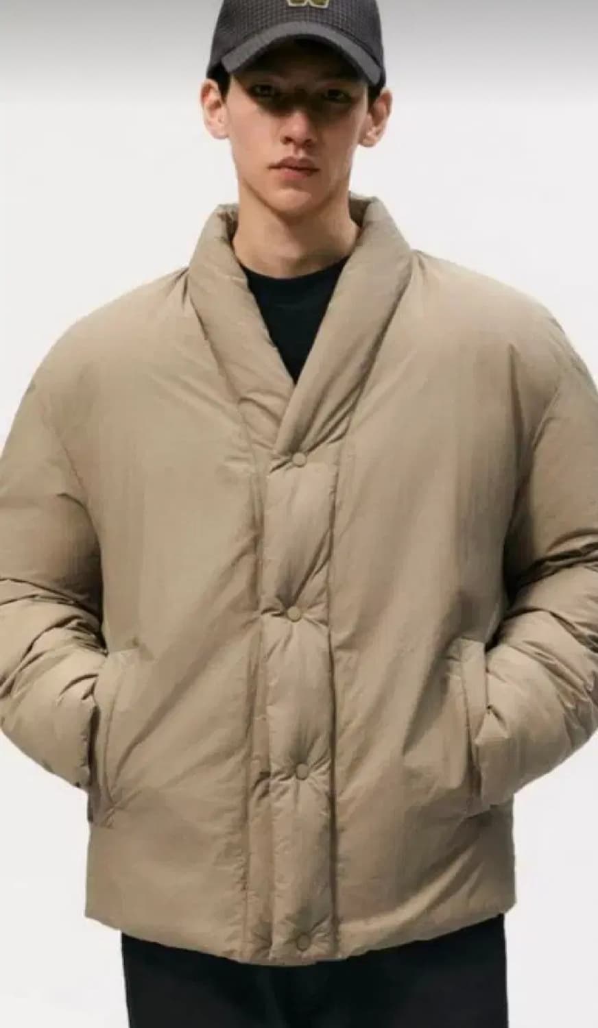자라 로브 패딩 점퍼 상품이미지3