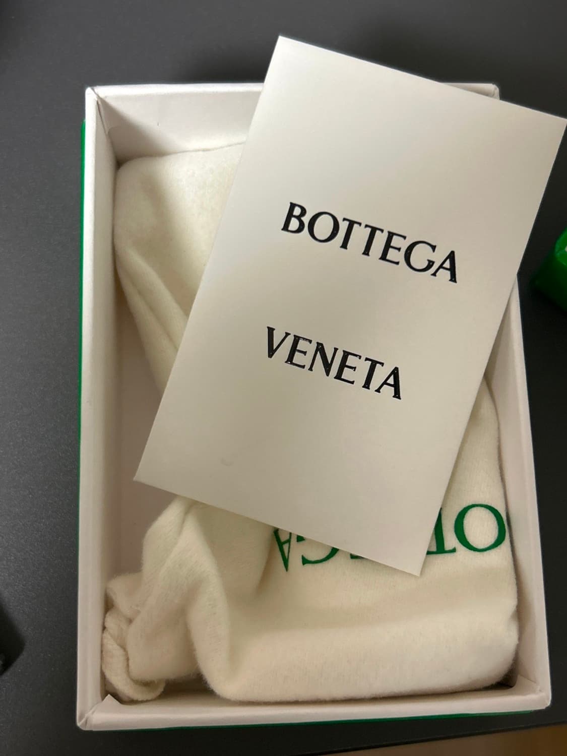 [정품] 보테가 베네타 카드지갑 (썬더 컬러) - 박스/보증서 풀 상품이미지3