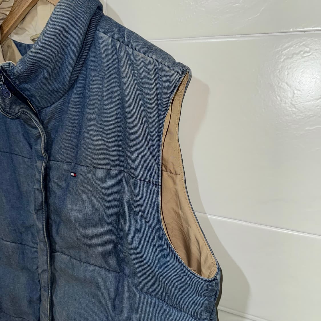 90s 타미힐피거 데님 베스트 (L)  상품이미지3