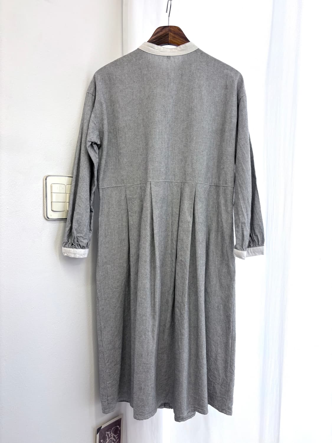 SEASON REASON 스트라이프 코튼 모리걸 원피스 JPN 상품이미지4