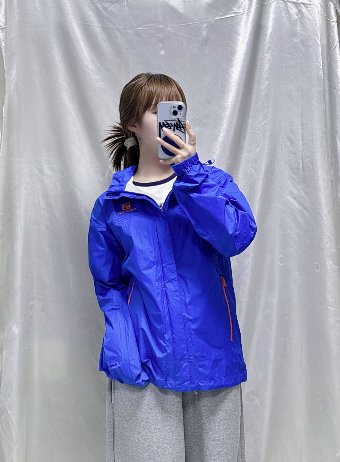 살로몬 베이비블루 마운틴 바람막이  상품이미지3