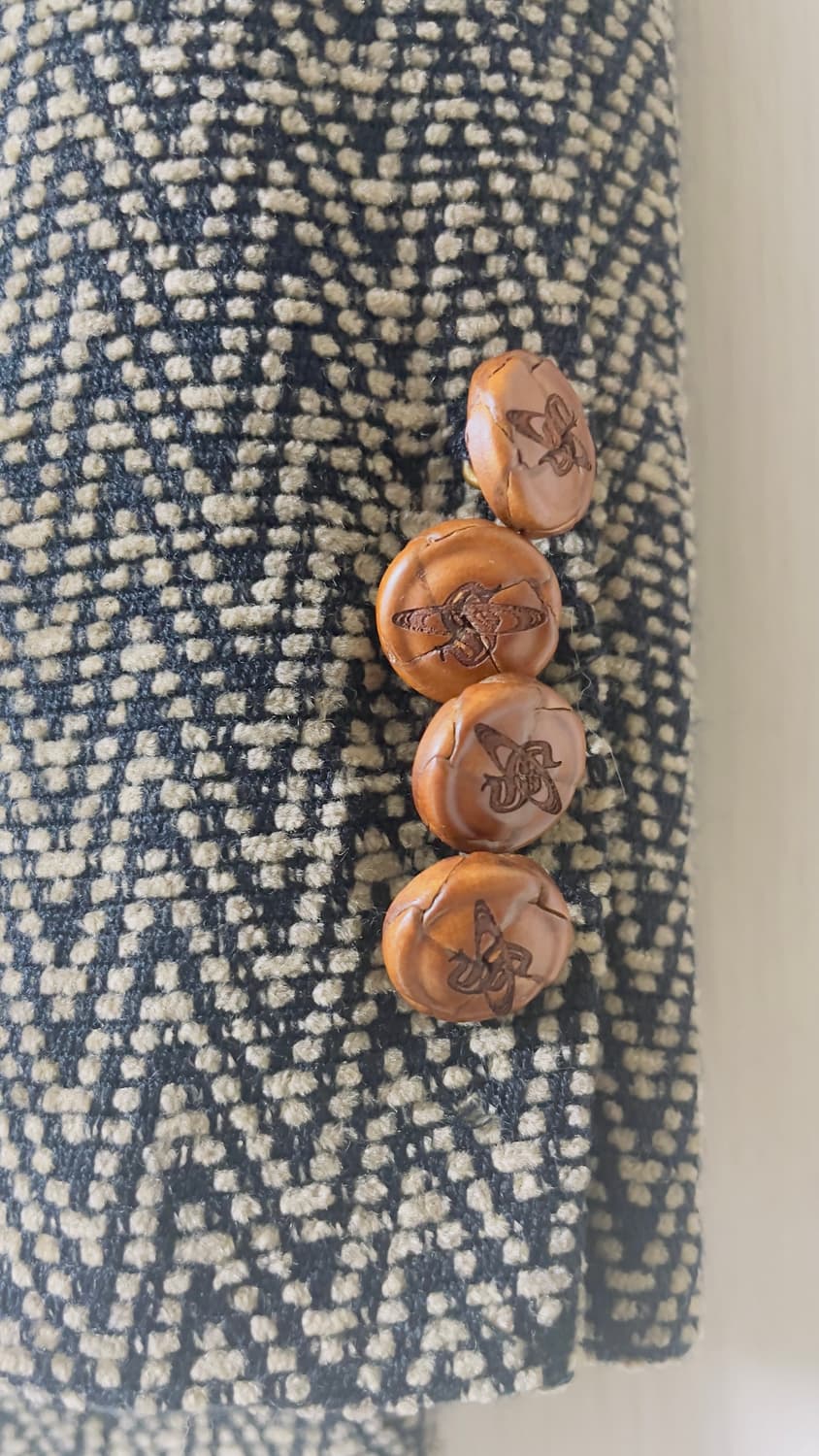 solus 해링본 트위드 투버튼 블레이저 자켓 상품이미지3