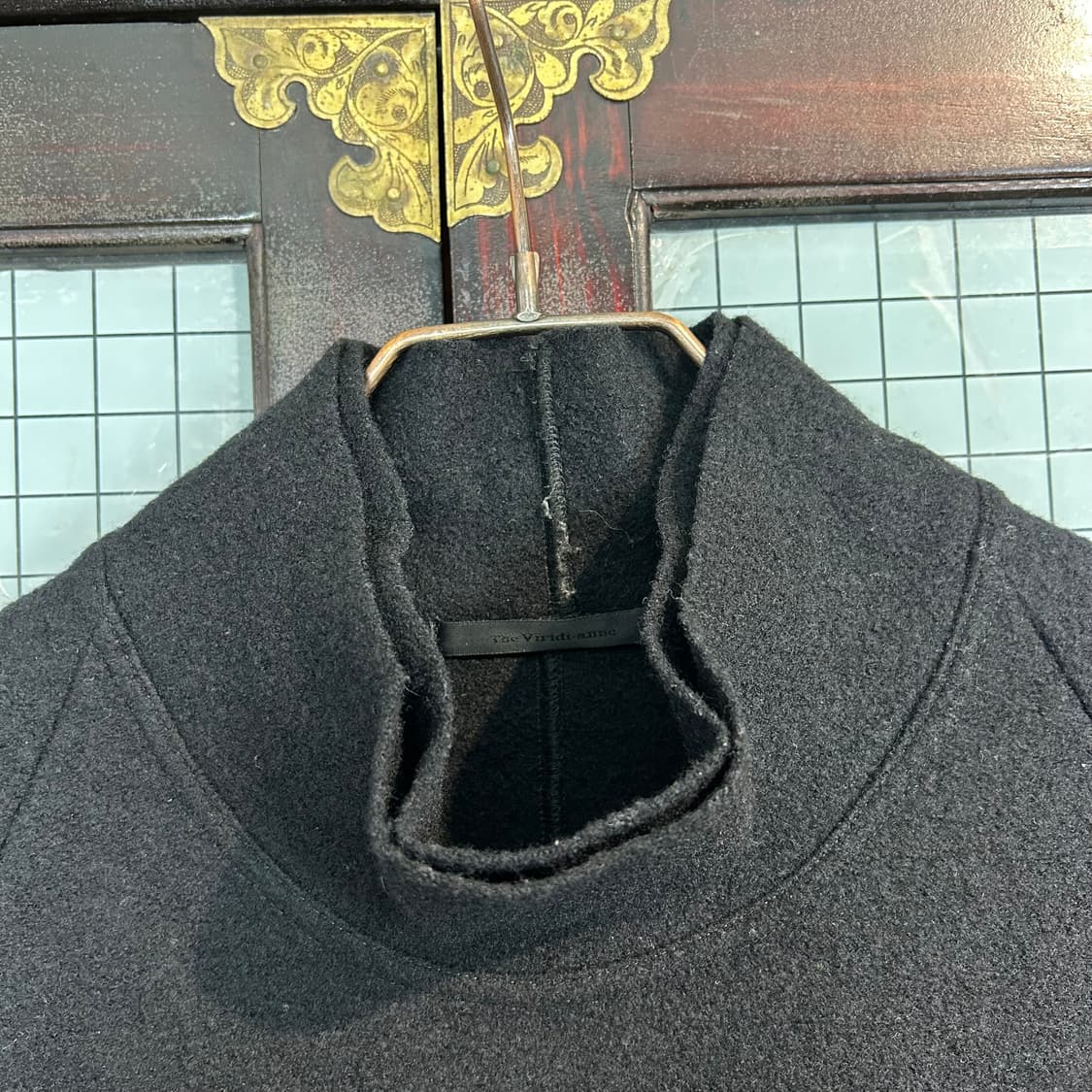 The viridi anne 축융 울 하이넥 니트 상품이미지4