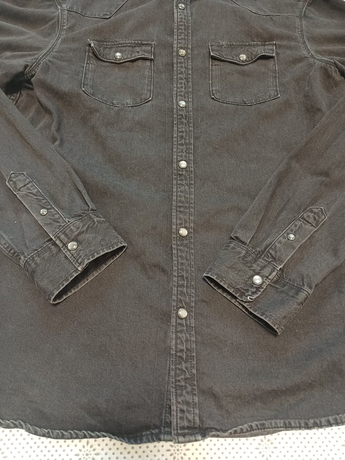 올세인츠(all saints) 블랙데님셔츠 M 상품이미지2