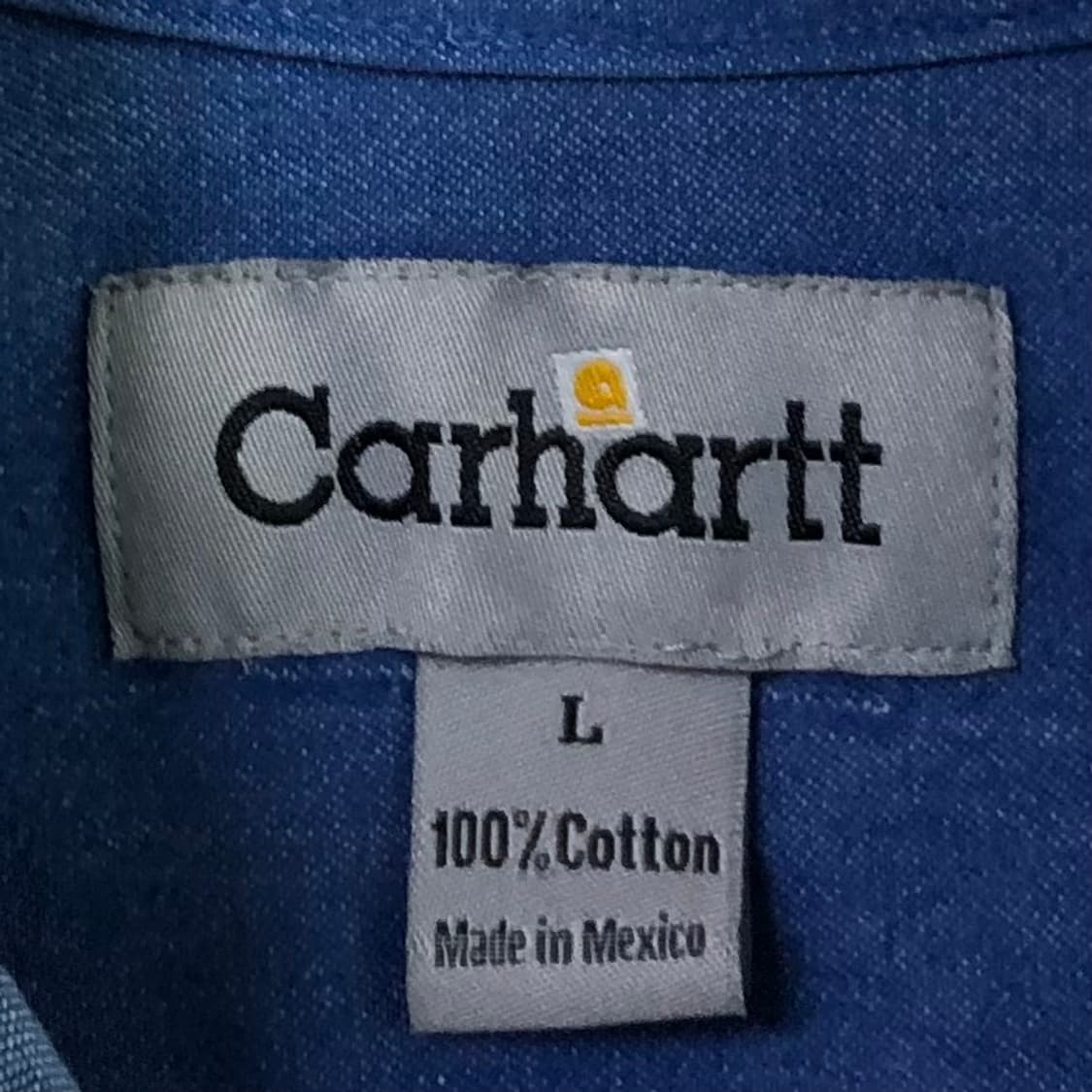 L 칼하트 데님 셔츠 상품이미지3