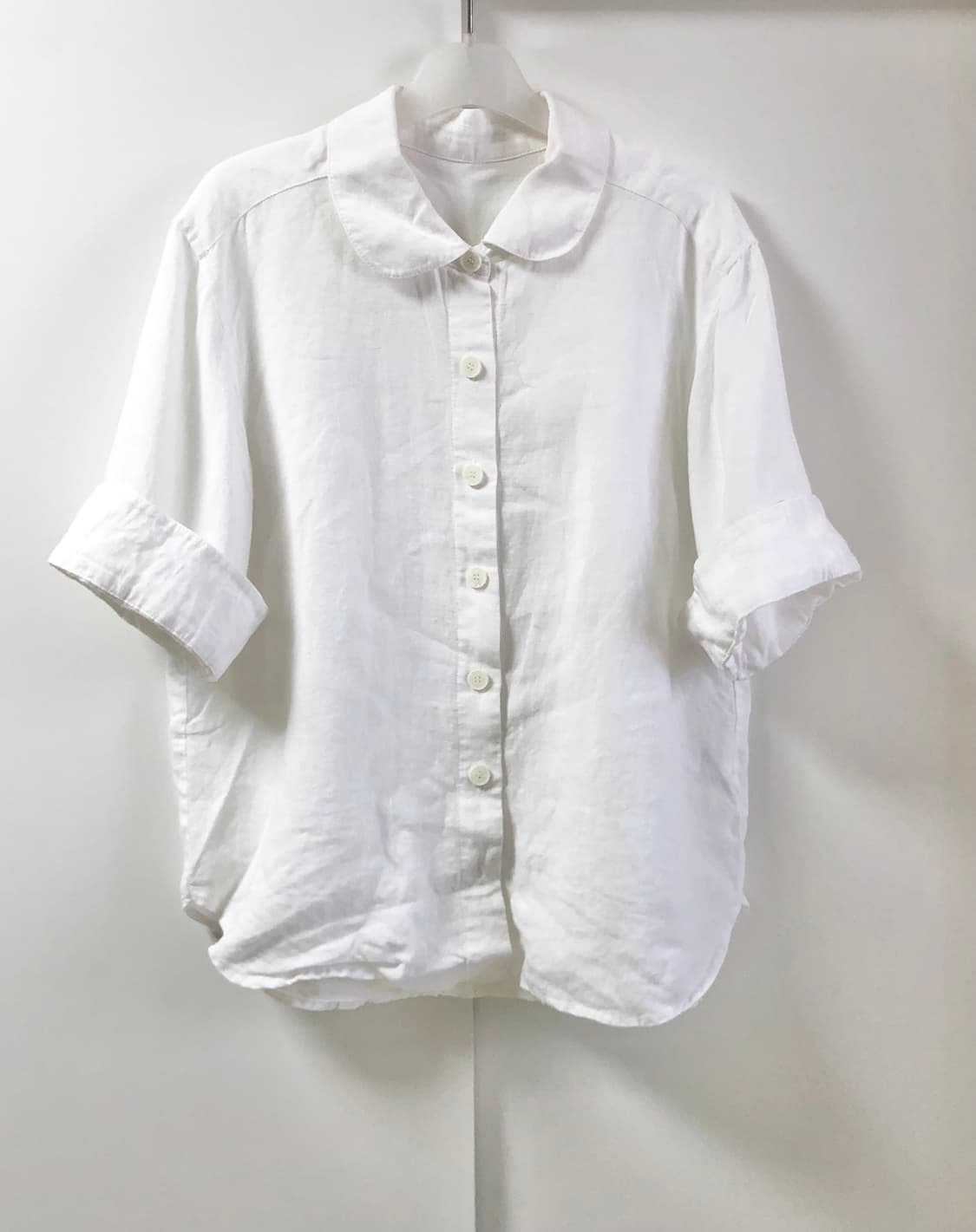 유노이아 린넨 반팔 셔츠 상품이미지7