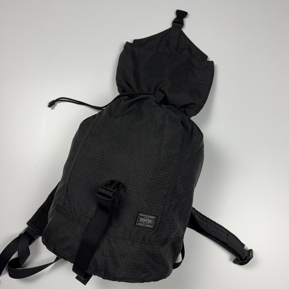 요시다포터 립스탑 럭색 백팩 블랙 상품이미지6