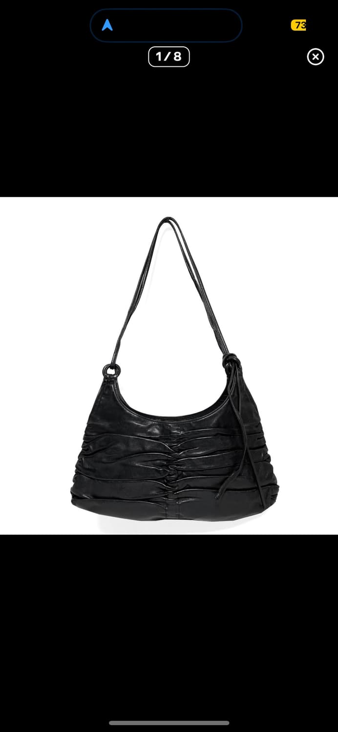 Tsumori Chisato 츠모리 치사토 링클 레더 백 상품이미지1