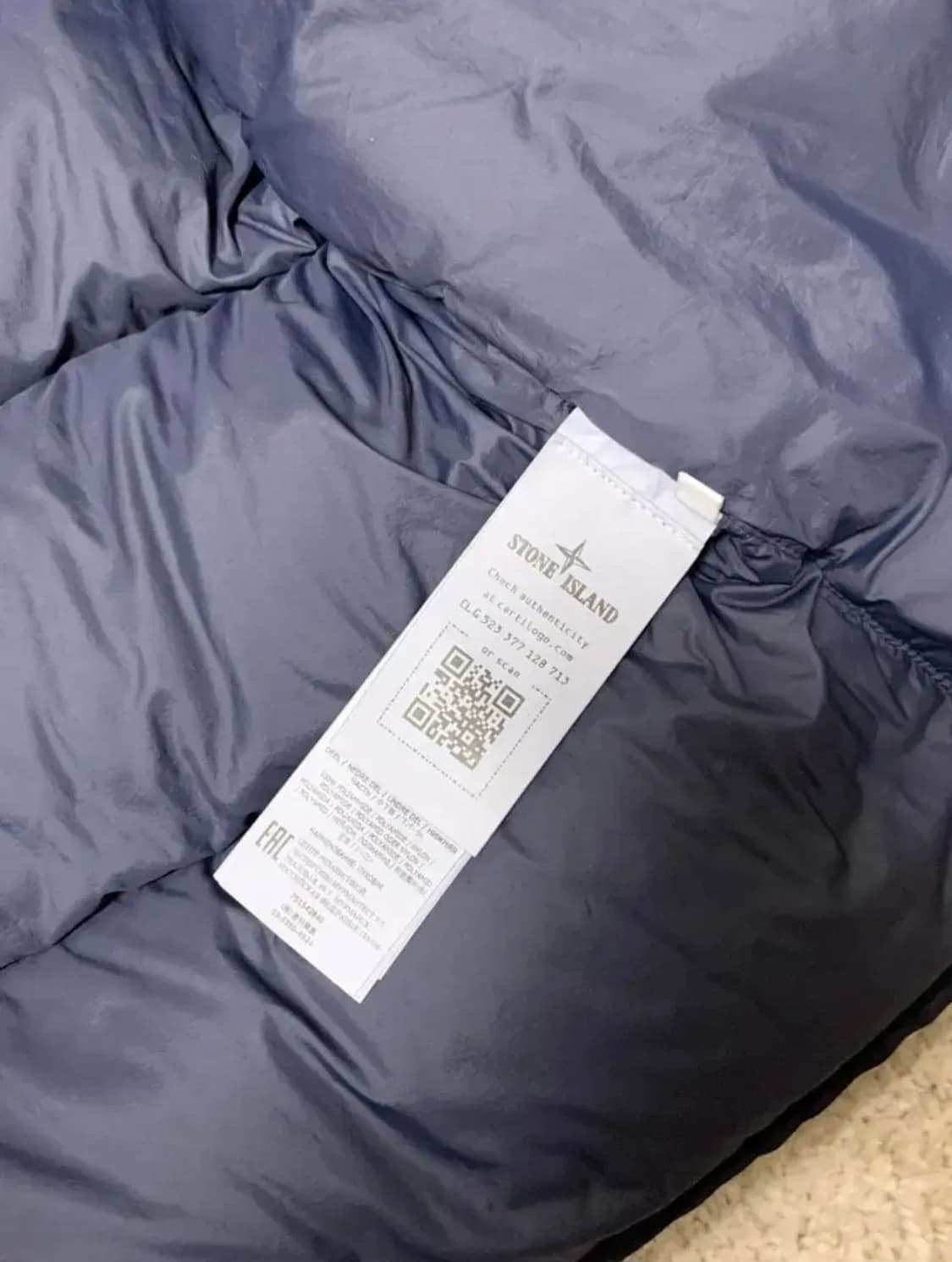 스톤아일랜드 파나마 네이비 패딩 L 상품이미지5