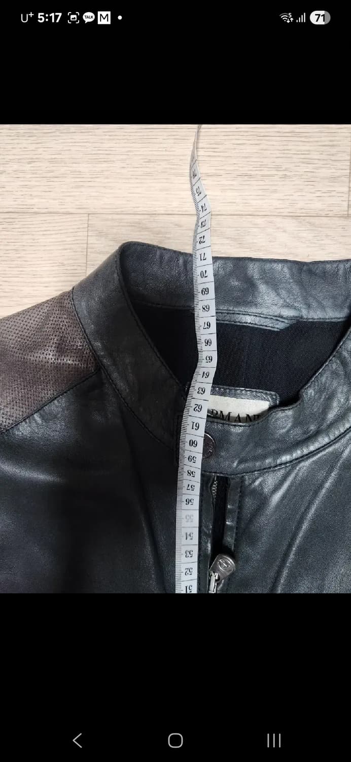 ARMANI 아르마니 알마니 레더자켓 가죽 자켓 라이더자켓 바이커 상품이미지9