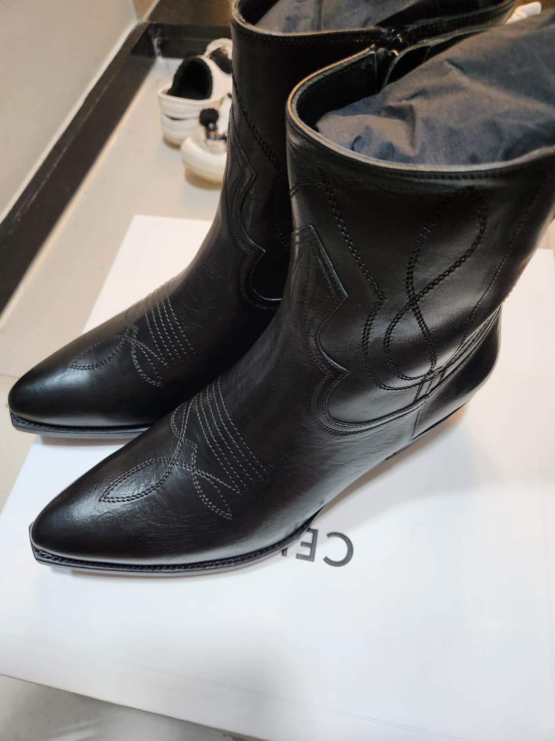 셀린느 뷔 웨스턴 부츠 유일매물  상품이미지4