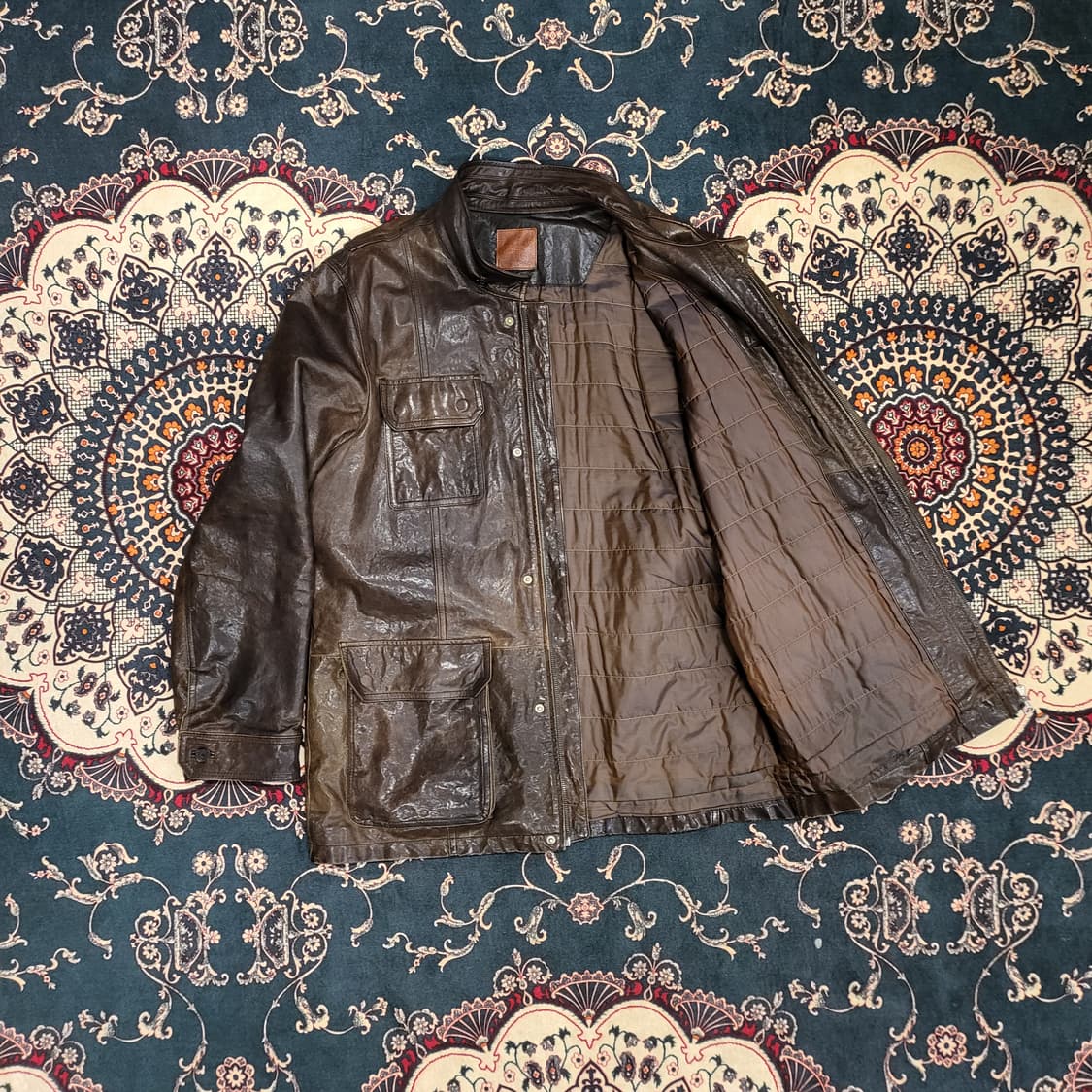 OLZEN 레더 자켓 (105) 상품이미지9