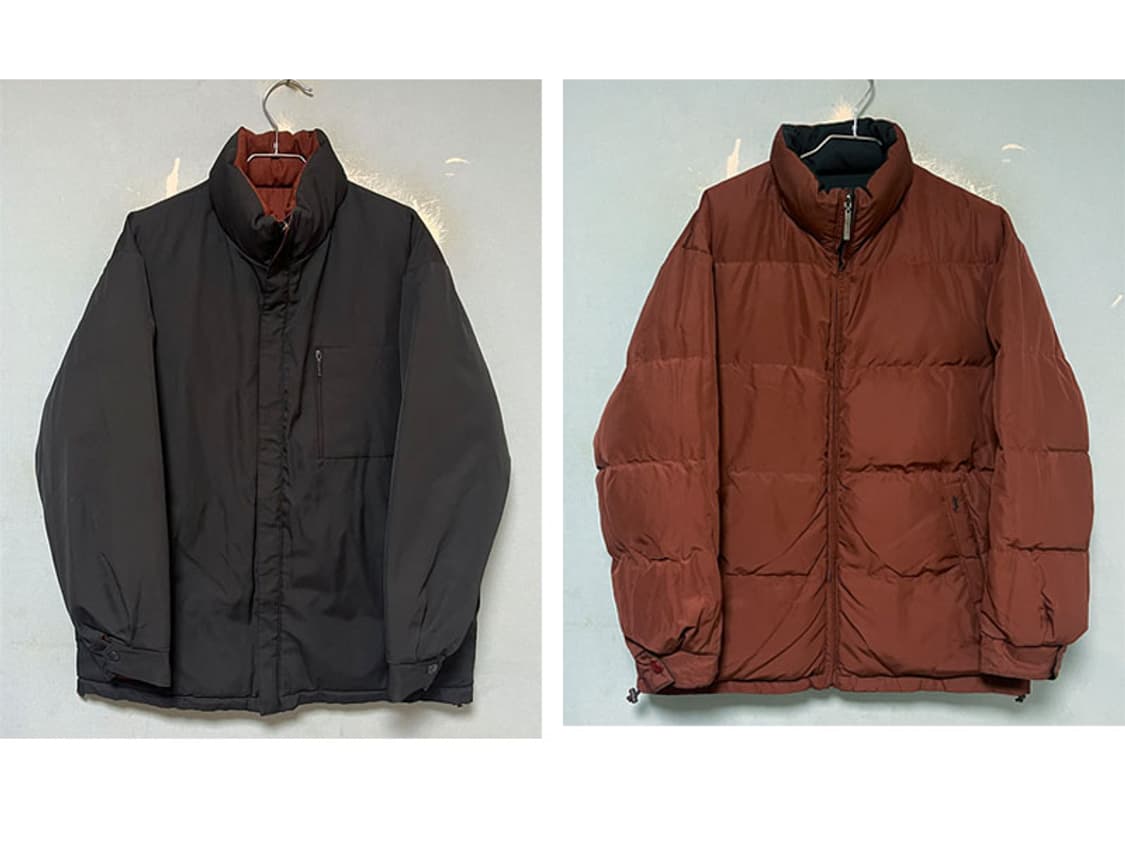 입생로랑 리버시블 구스다운 남자 패딩 캐주얼 L 100  상품이미지1