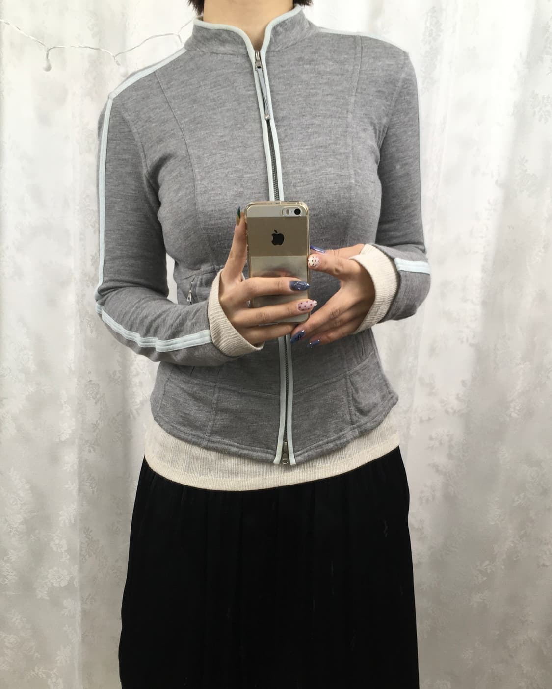 Elie Tahari Slim Track Zip Jacket 상품이미지8