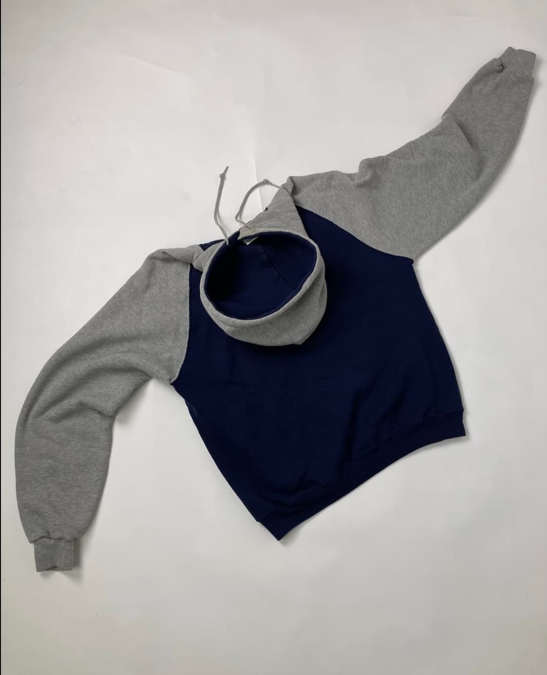 90s Russell Hoodie (navy/grey) 상품이미지2