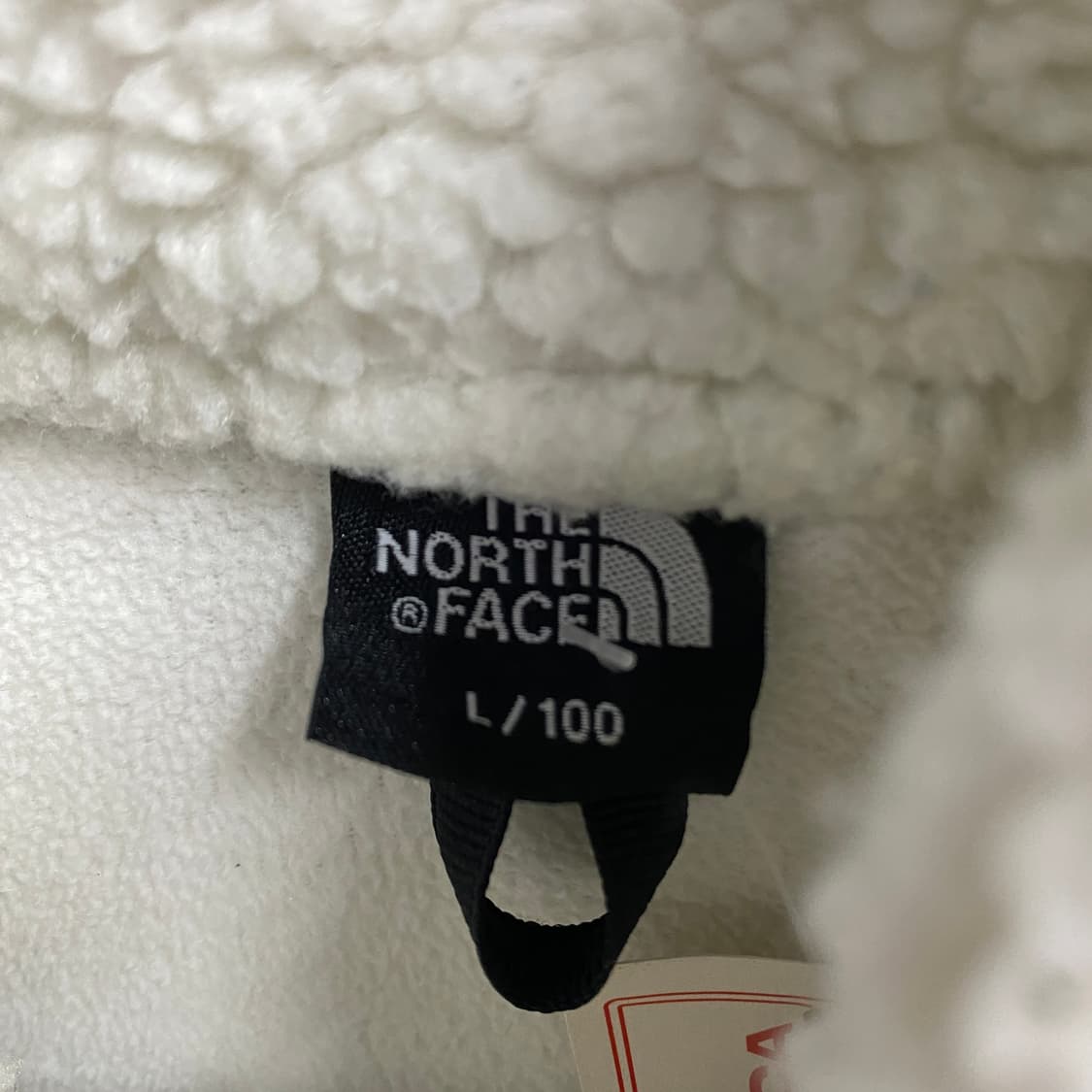 노스페이스 50주년 화이트 쉐르파 자켓 B3492 상품이미지4