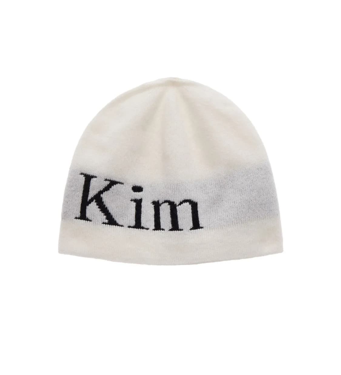 마뗑킴 로고 자카드 숏 비니 화이트 상품이미지2