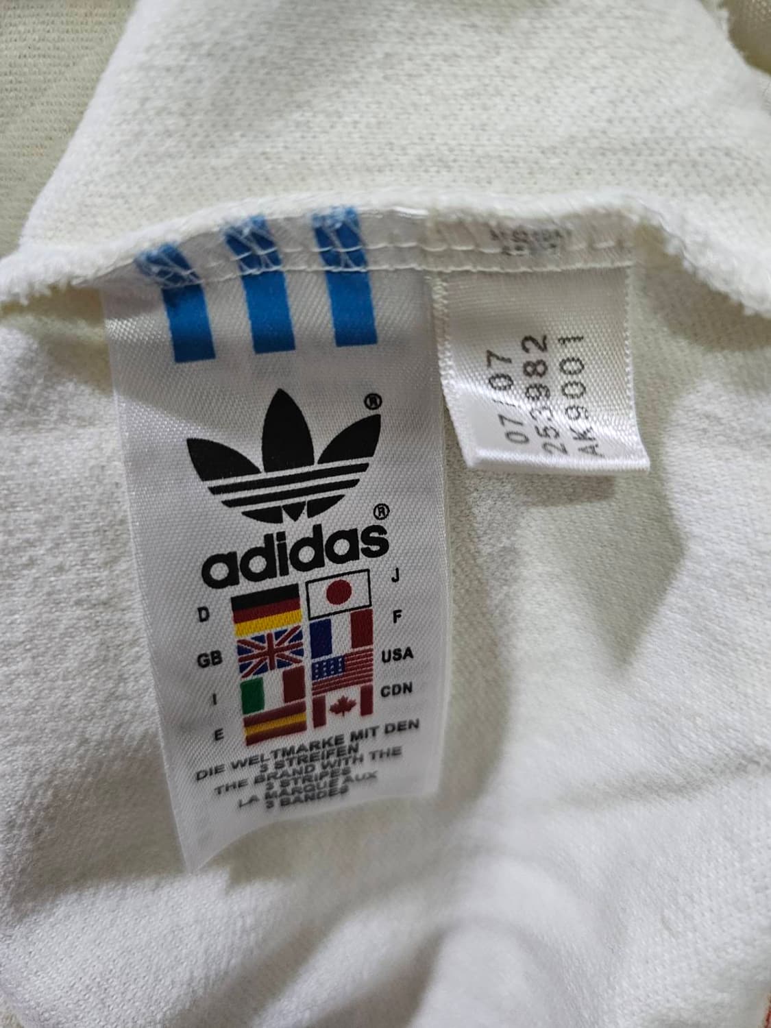 아디다스 대장 캐나다 트랙탑 져지집업 95/ M 상품이미지5