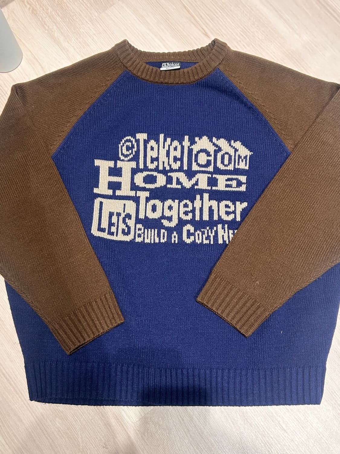 테켓 니트 m 상품이미지1