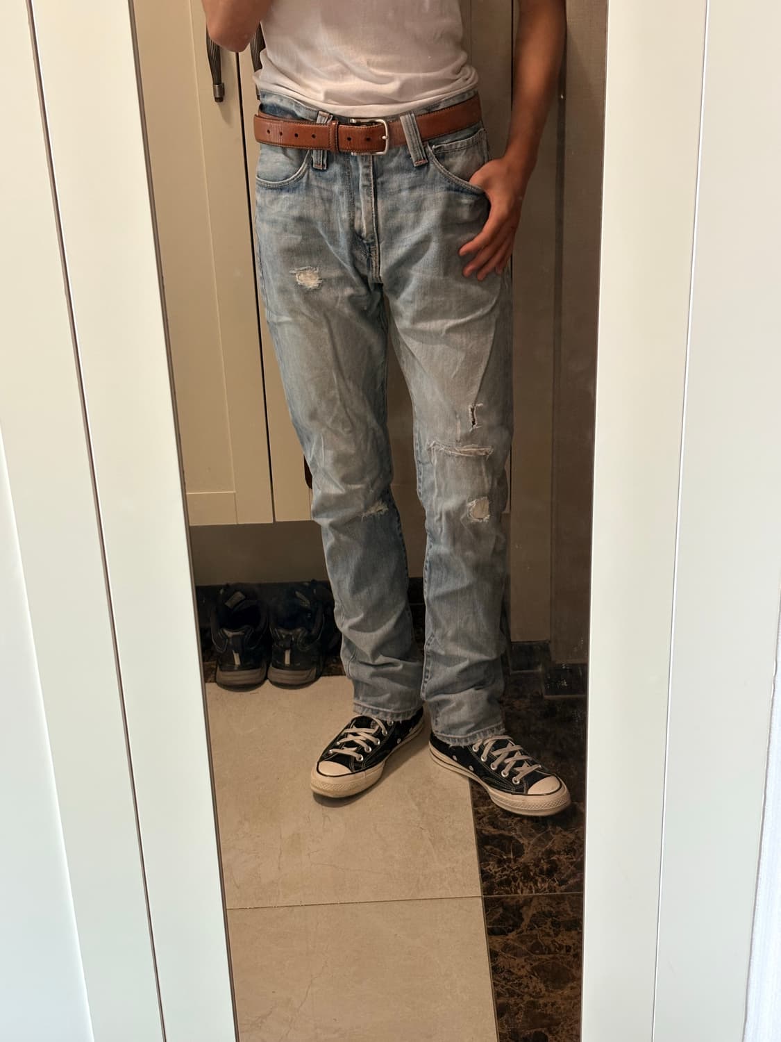 00s Levi’s 605 denim 상품이미지1