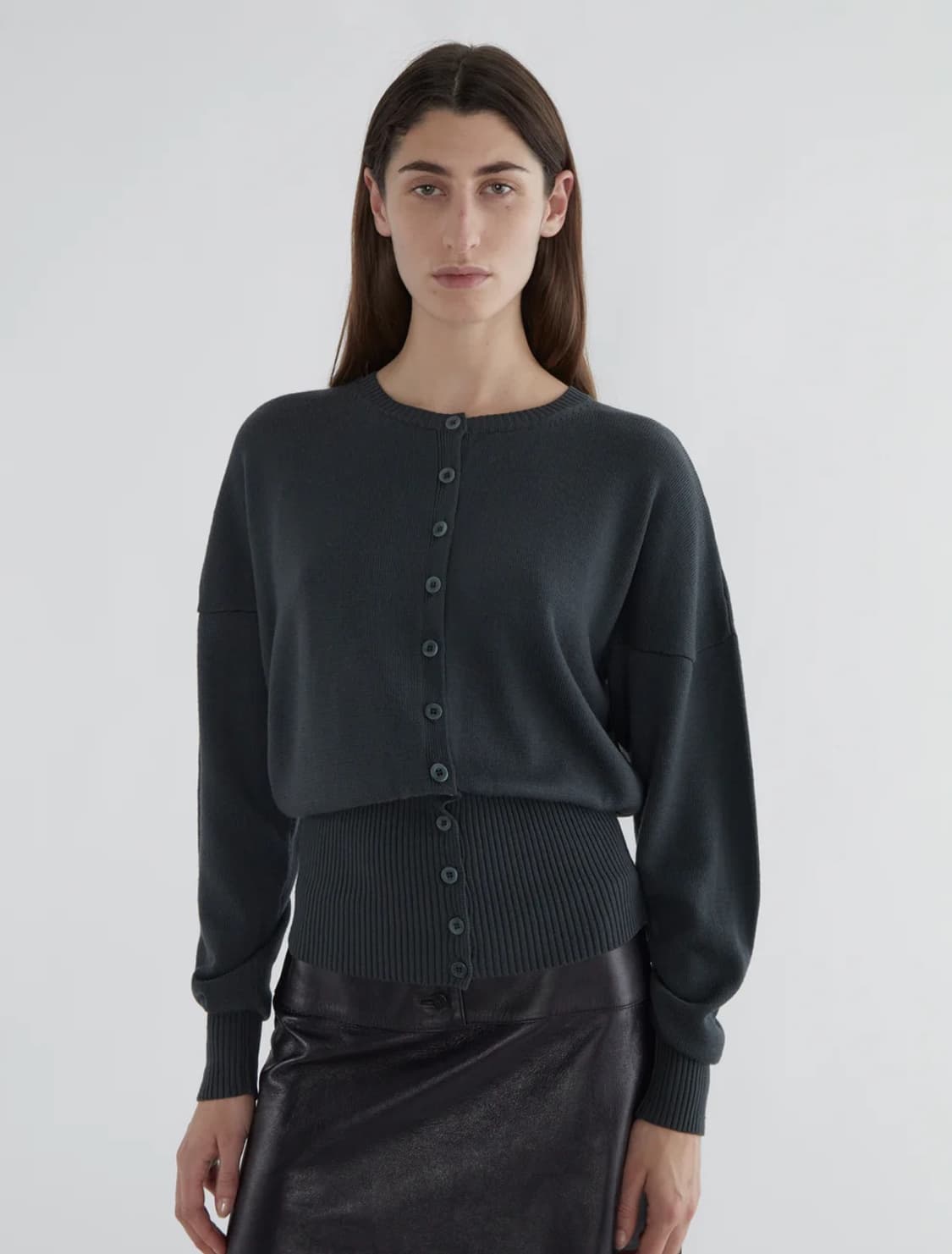 [XS,S,M,L]팔로마울 Rosana 가디건/다크 그린 상품이미지2