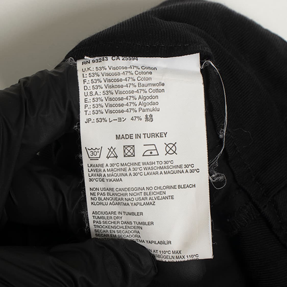 Diesel Two Pleats 벨크로 하프 팬츠 (2 상품이미지6