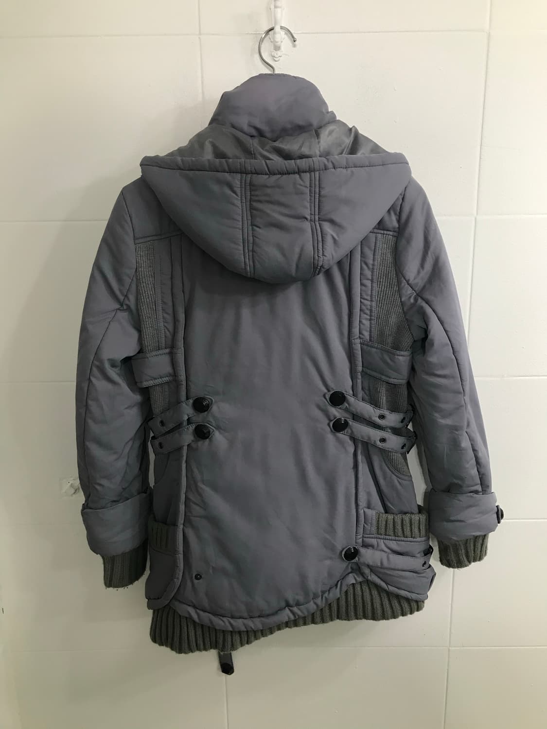 빈티지 코르티스깔 그레이 힙합 코디 세트 상품이미지5