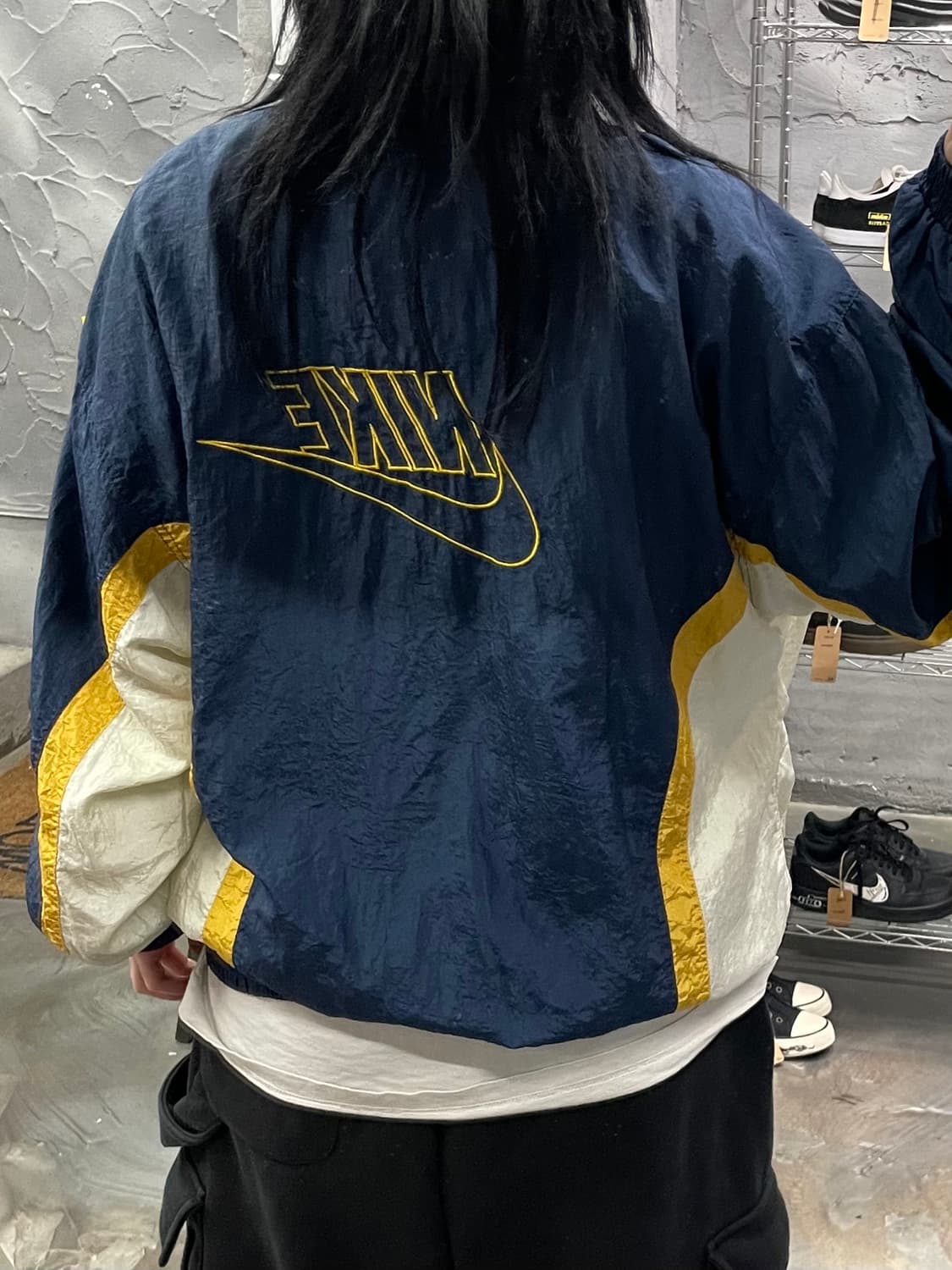 90s 나이키 스우시 집업 바람막이 상품이미지10