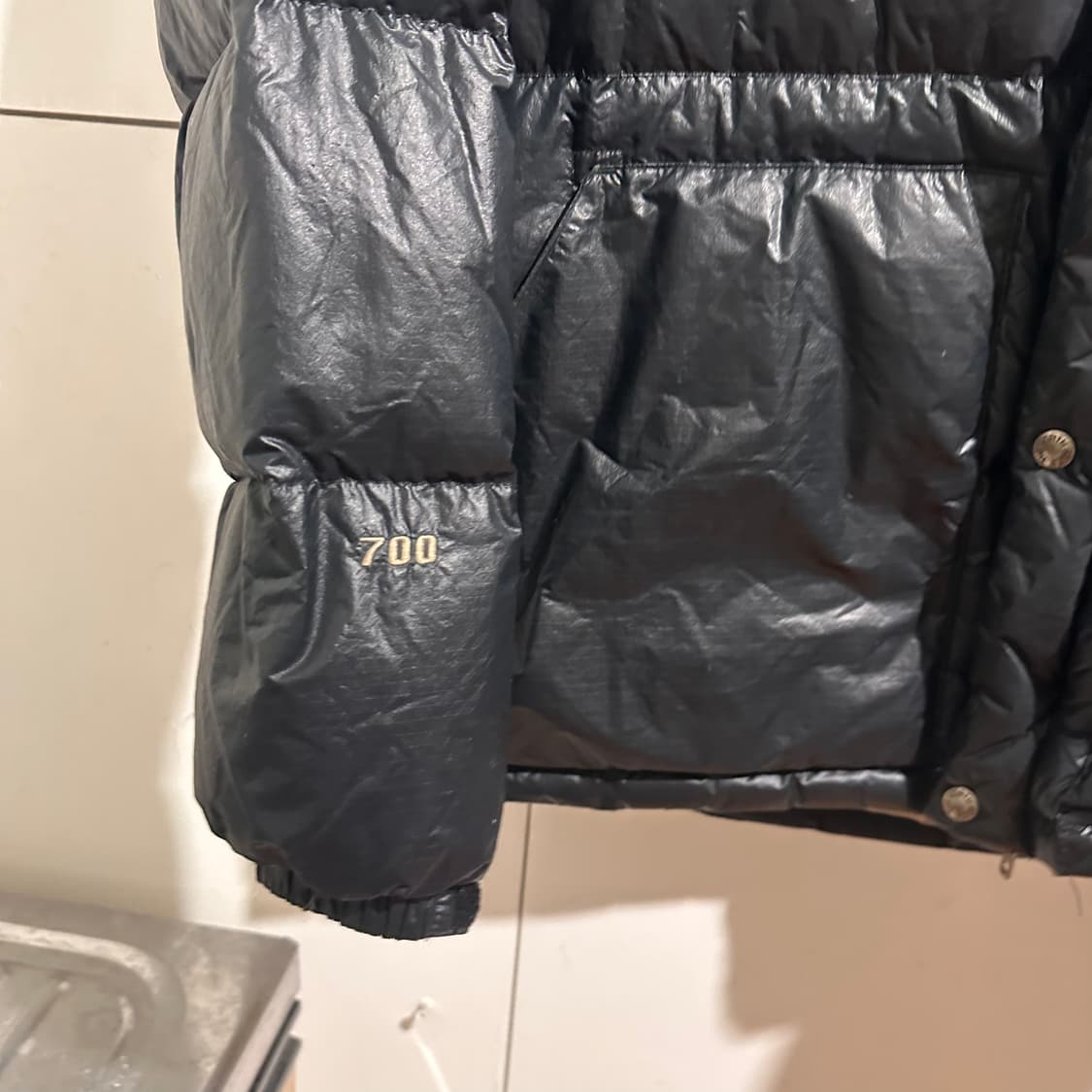노스페이스 700 블랙 패딩 상품이미지4