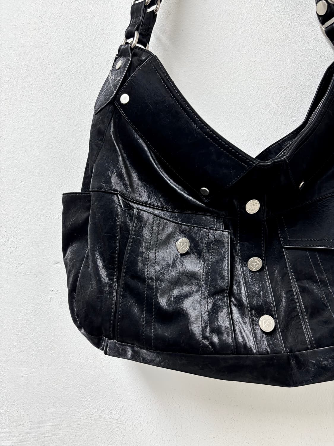 “ILLIGO” Y2K Mood Pocket Detail Bag 상품이미지2