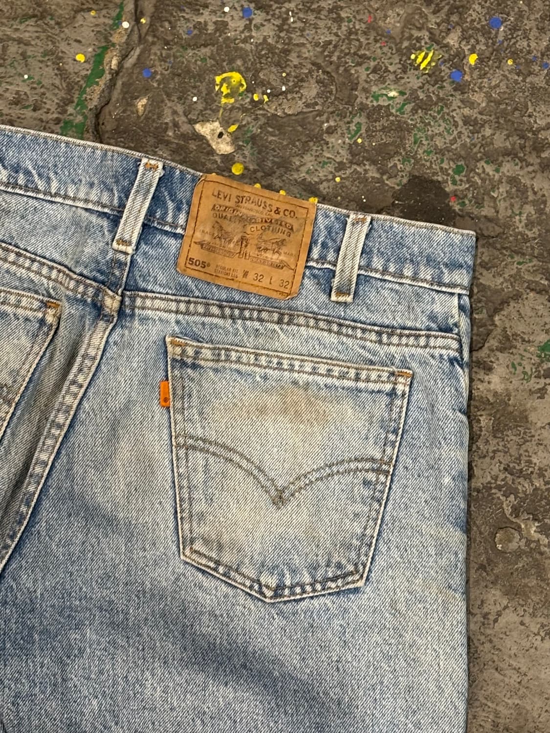 90's MADE IN USA 🇺🇸 리바이스 505 오렌지탭  상품이미지8